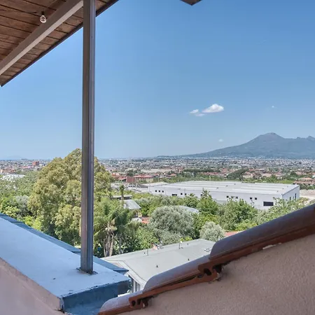 Il Belvedere Romantic Vesuvius View Terrace Apartment *